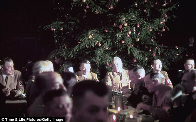 nazi christmas party santa tree tanenbaum