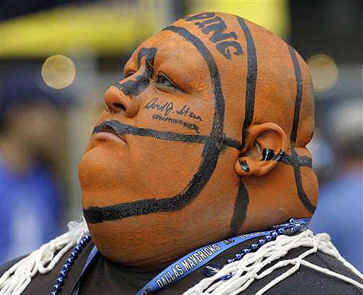 nba mavs dallas images funny fans goofy basketball head