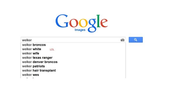 wes welker google results funny
