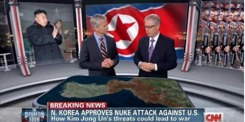 cnn north korea propaganda war