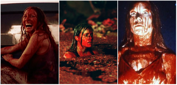 women horror movies horror films blood covered in blood