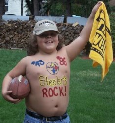All little Timmy needed to be the perfect Steelers fan now was something called "a domestic violence conviction." 