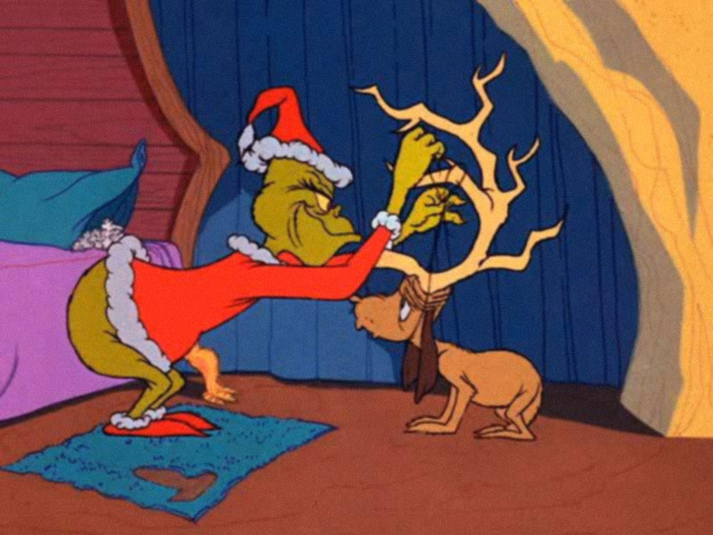 The Grinch And Max Cartoon