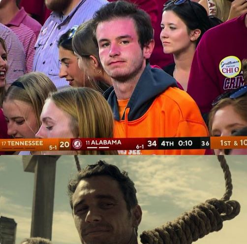 Tennessee v. Alabama Football: Battle of the Bubba Gumps Edition